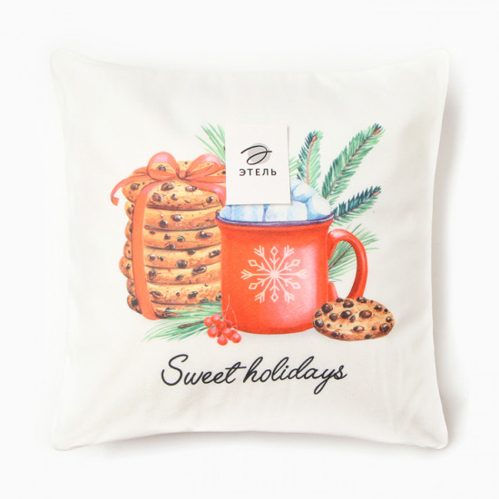 Чехол на подушку «Sweet holidays»
