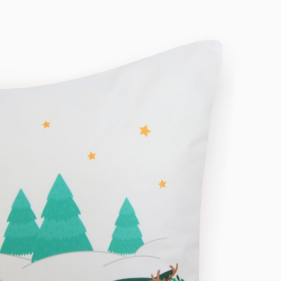 Чехол на подушку «Змея с подарками» 