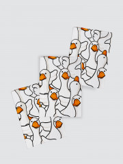 Комплект полотенец вафельных «Гусь обнимусь» - Фото 6