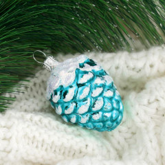 Ёлочная игрушка «Шишка кедровая» - Фото 1