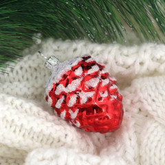 Ёлочная игрушка «Шишка кедровая» - Фото 4