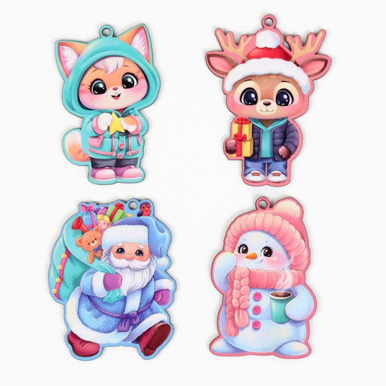 Набор ёлочных игрушек