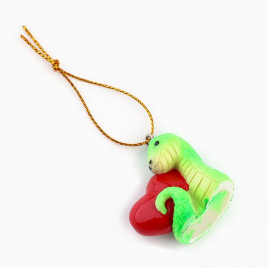 Ёлочная игрушка новогодняя «Змейка»