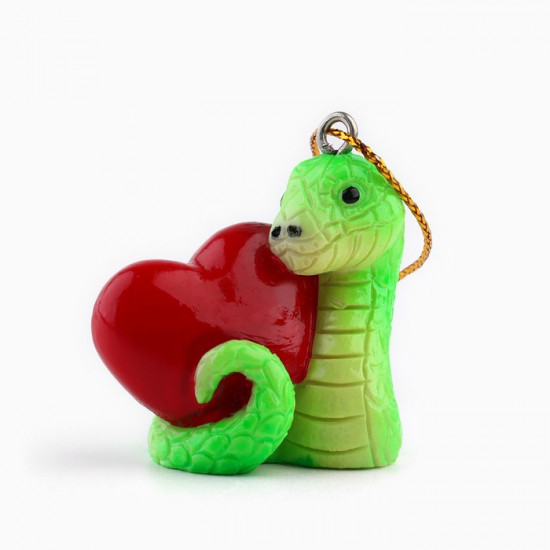 Ёлочная игрушка новогодняя «Змейка»