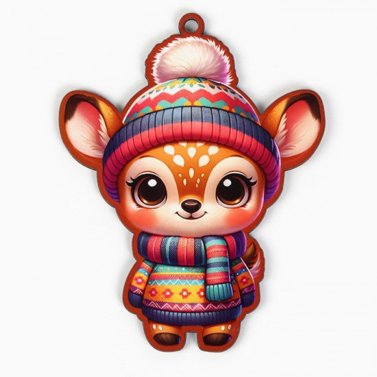 Ёлочная игрушка новогодняя «Олененок»