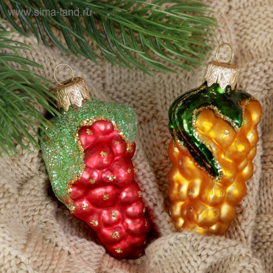 Ёлочное украшение «Виноград»