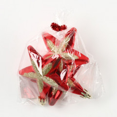 Ёлочные игрушки новогодние «Звёздочки» - Фото 3