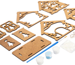 Набор для творчества «Настольный фонарь. Волшебный олень» - Фото 4