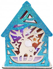 Набор для творчества «Настольный фонарь. Волшебный олень» - Фото 9