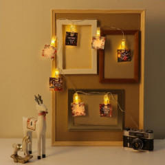 Гирлянда с прищепками новогодняя «Новый год: Чудесного Нового года» - Фото 3