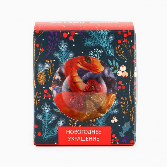 Новогодний шар ёлочный «Змейка»