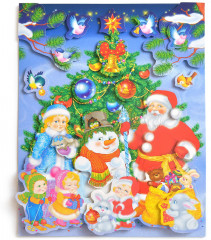 3D-аппликация «Новый год» - Фото 1