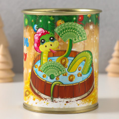 Копилка-банка металл А ты готов к новому году? - Фото 1