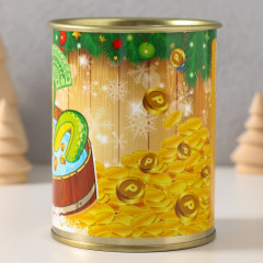 Копилка-банка металл А ты готов к новому году? - Фото 2