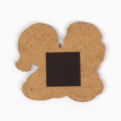 Магнит новогодний деревянный «Новый год: Любви и нежности» - Фото 3