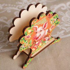 Салфетница «Свинка. Здоровья в теле» (10×10,5 см) - Фото 2