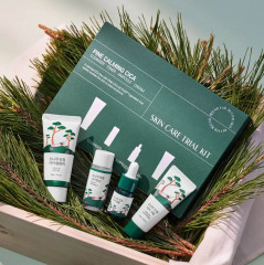 Набор для ухода за лицом  «Round lab pine calming trial kit» - Фото 3