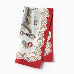 Полотенце кухонное  «Снежная деревенька»  - Фото 4