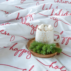 Комплект постельного белья «Christmas letter» - Фото 3