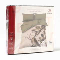 Комплект постельного белья «Snake and roses» - Фото 4