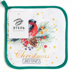 Прихватка «Сhristmas greetings» - Фото 3
