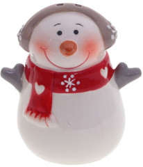 Набор для соли и перца «Снеговик меломан» - Фото 1