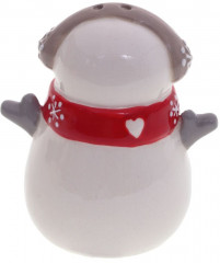 Набор для соли и перца «Снеговик меломан» - Фото 4