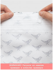 Комплект штор с фотопечатью «Снеговик лыжник» - Фото 4