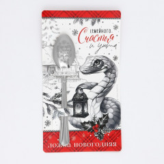 Ложка сувенирная на открытке «Семейного счастья» - Фото 3