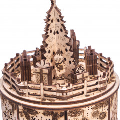 Конструктор деревянный «Музыкальная шкатулка» - Фото 2