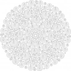 Creative Haven Mandalas Color by Number Coloring Book - Фото 7