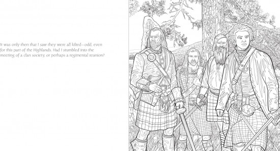 The Official Outlander Coloring Book