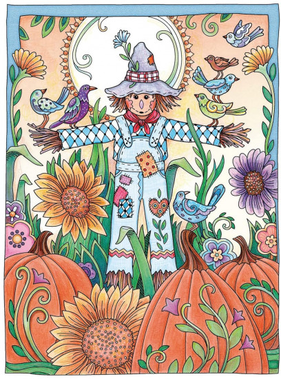Creative Haven Farm Sweet Farm Coloring Book