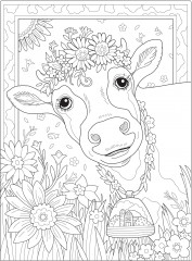 Creative Haven Farm Sweet Farm Coloring Book - Фото 5