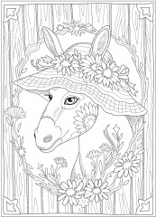 Creative Haven Farm Sweet Farm Coloring Book - Фото 8