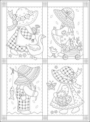 Creative Haven Farm Sweet Farm Coloring Book - Фото 9