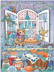 Creative Haven Farm Sweet Farm Coloring Book - Фото 11