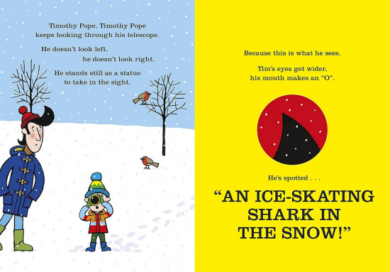 Oh No! Shark in the Snow!
