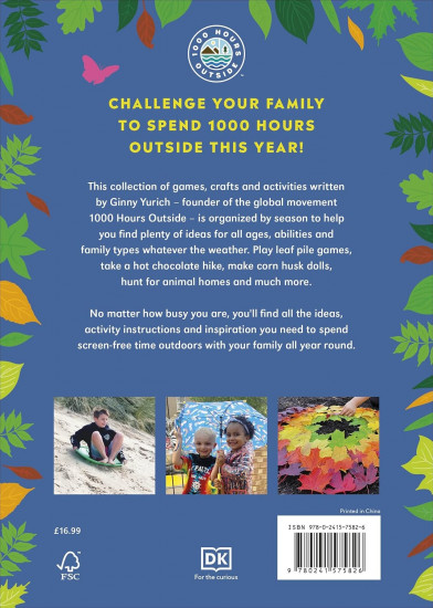 1000 Hours Outside: Activities to Match Screen Time with Green Time