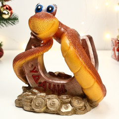 Фигурка сувенирная «Змея Удача» - Фото 1