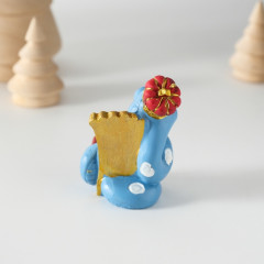 Фигурка сувенирная «Змей в короне с королевским троном» - Фото 3