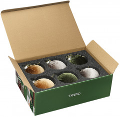 Набор ёлочных шаров «Velvet Christmas» - Фото 4