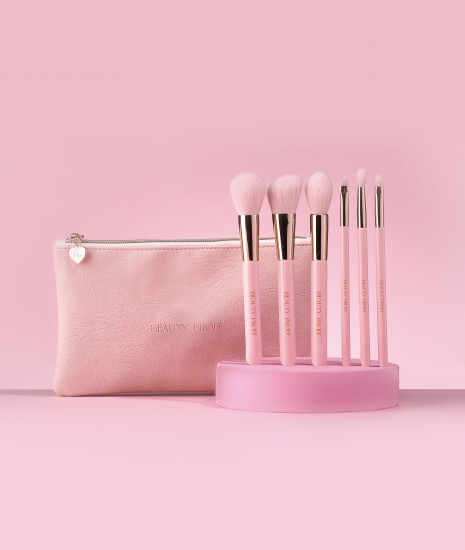Набор кистей для макияжа «Pink Set»