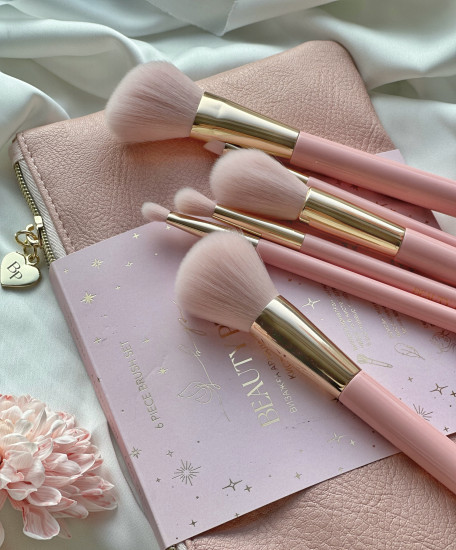 Набор кистей для макияжа «Pink Set»