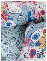 Комплект постельного белья «Дудлики» - Фото 3