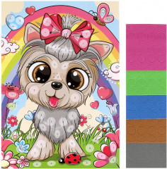 Набор для творчества-геометрическая мозаика - Фото 1