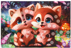 Набор для творчества-геометрическая мозаика «Милые животные» - Фото 2