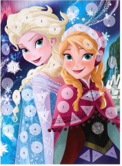 Набор для творчества-геометрическая мозаика «Снежная принцесса» - Фото 2