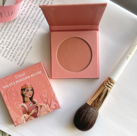 Румяна «Umai Velvet Powder Blush», оттенок 01