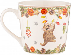 Кружка «Ёлка, кот и Новый год» - Фото 3